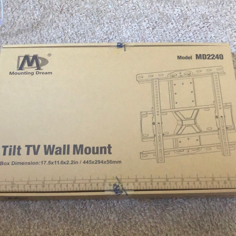 Tilt tv wall mount